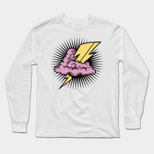 Electric Cloud Charge Long Sleeve T-Shirt